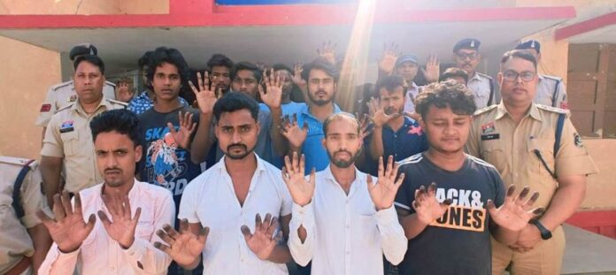 पश्चिम बंगाल से आए 44 संदिग्ध मजदूरों के खिलाफ प्रतिबंधात्मक कार्रवाई, फिंगरप्रिंट लिए गए