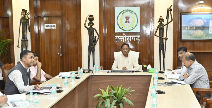 रायपुर : किसानों को सिंचाई परियोजनाओं का समुचित लाभ मिले मुख्यमंत्री विष्णु देव साय