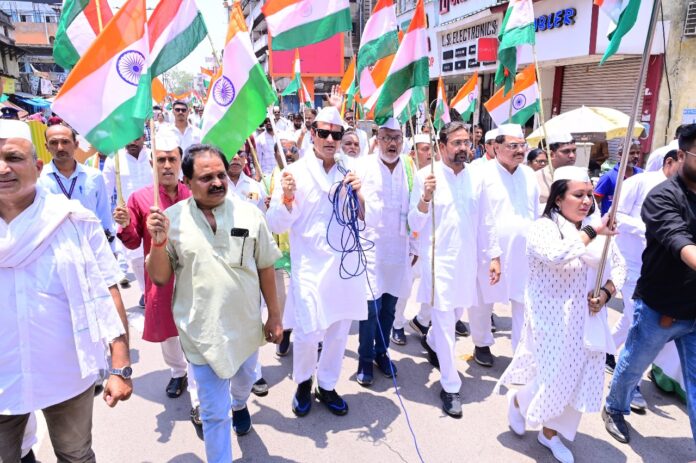 ‘‘जय हिंद तिरंगा यात्रा’’ के माध्यम से कांग्रेस ने दी वीर जवानों को श्रद्धांजलि, संपूर्ण भारत में दिखी एकजुटता