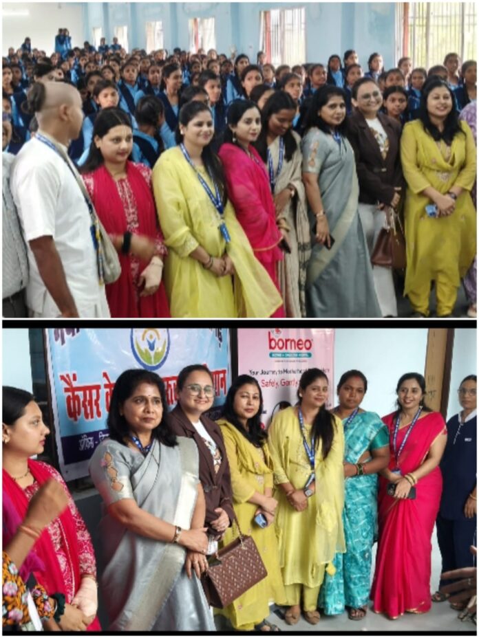 कैंसर जागरूकता अभियान: बलौदा बाजार में 600 स्कूली छात्रों को दी गई महत्वपूर्ण जानकारी