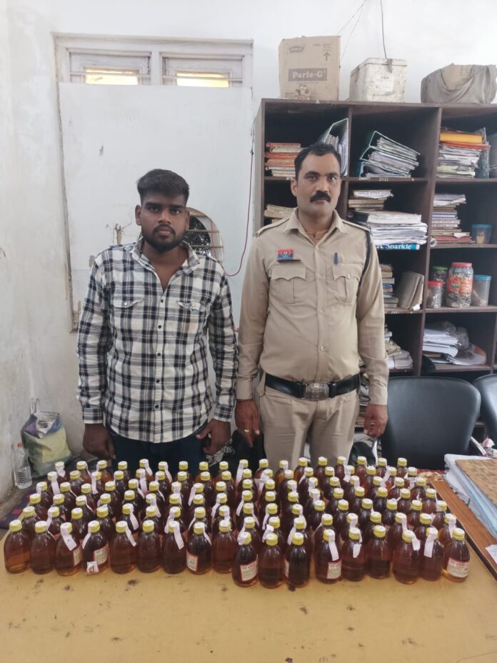 रायपुर पुलिस की बड़ी कार्रवाई: अवैध रूप से शराब परिवहन करते आरोपी गुलशन कुमार गेण्डरे गिरफ्तार